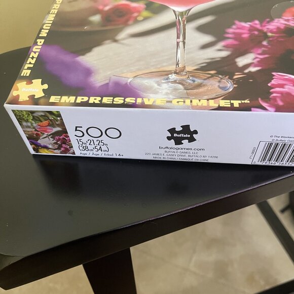 Buffalo Games - Gold - The Weekend Mixologist - Impressive Gimlet - 500 Puzzle - Picture 6 of 8